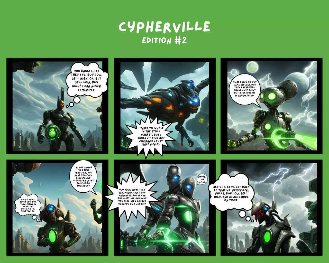 Cypherville Comics by Lemonhaze Ordinals on Ordinal Hub | #149975