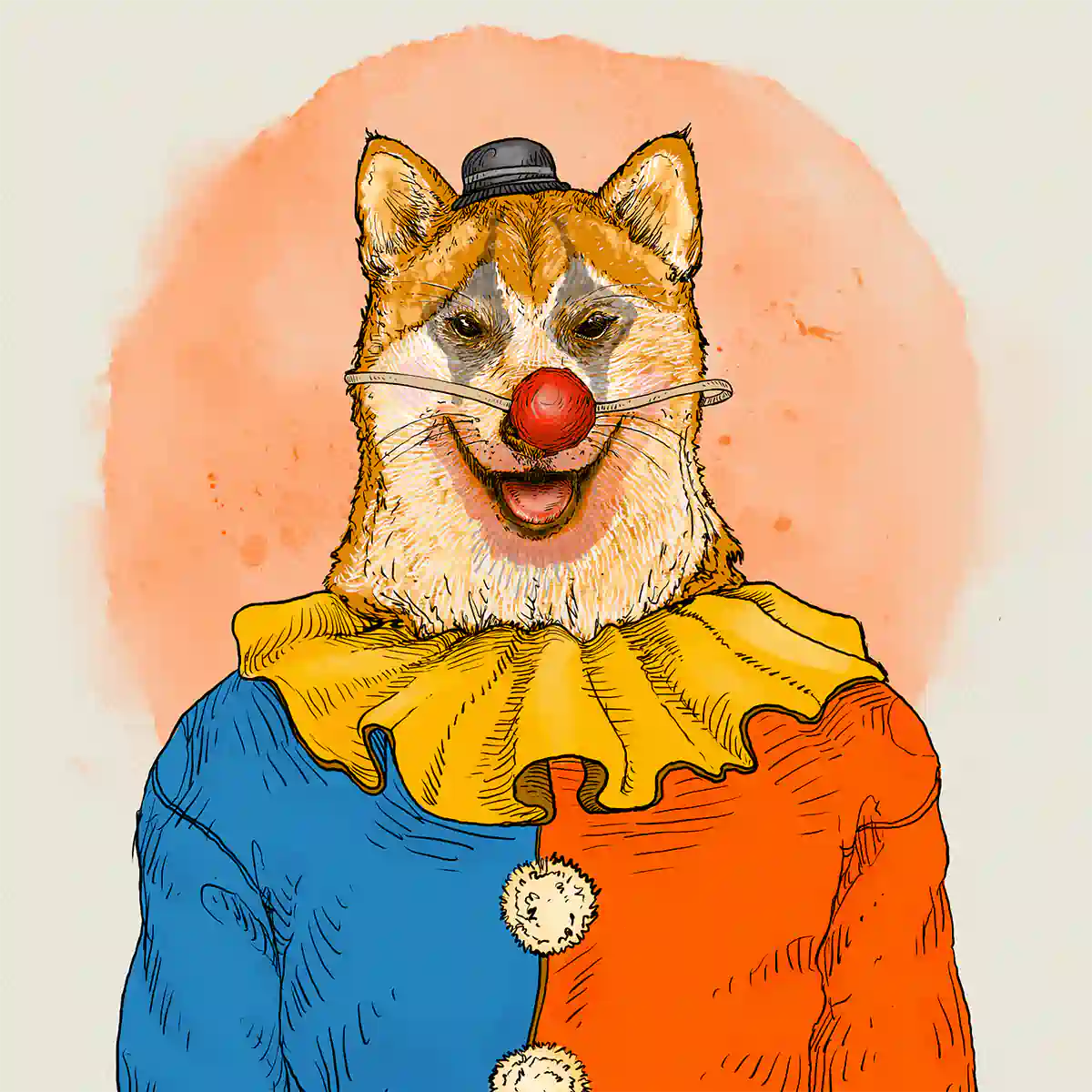 Cirque Le Noir | Clowns Ordinals on Ordinal Hub | #13409660
