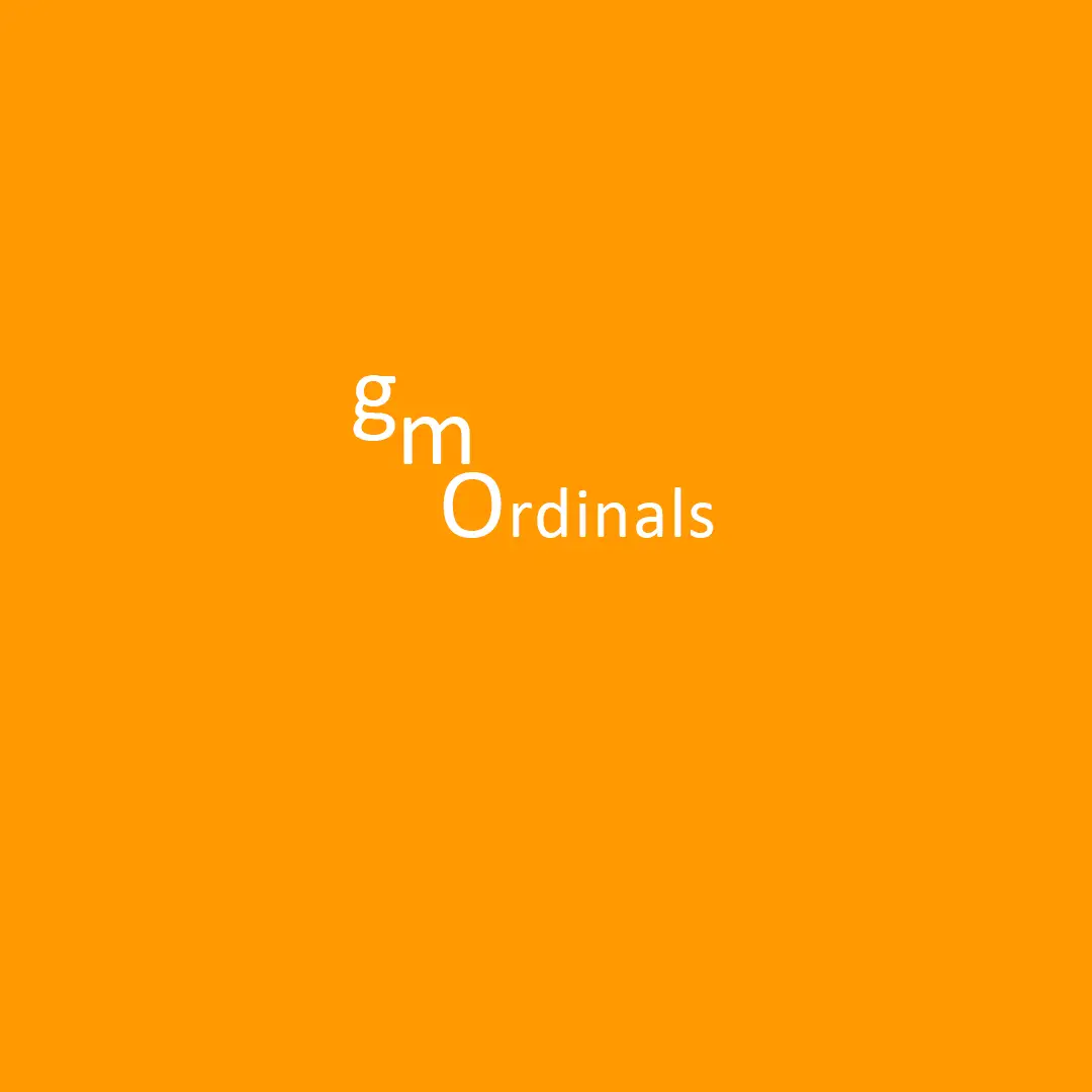 ''gmOrdinals'' by OrdinalNews.io Ordinals on Ordinal Hub | #13200694