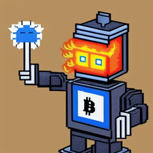 Retro Bitcoin Bots Ordinals on Ordinal Hub | #221670